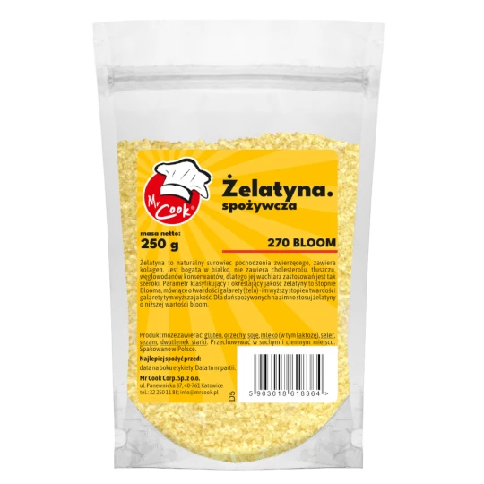 Żelatyna Spożywcza 270 Bloom - Premium Line