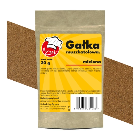 Gałka Muszkatołowa Mielona - Premium Line