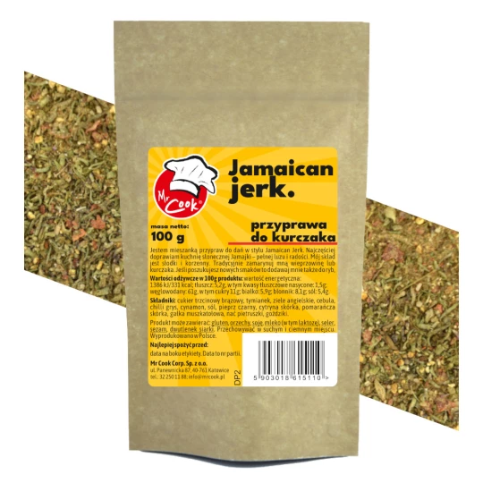 Jamaican Jerk - Przyprawa Do Kurczaka - Premium Line