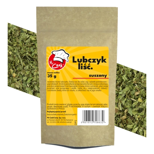 Lubczyk Liść Suszony - Premium Line