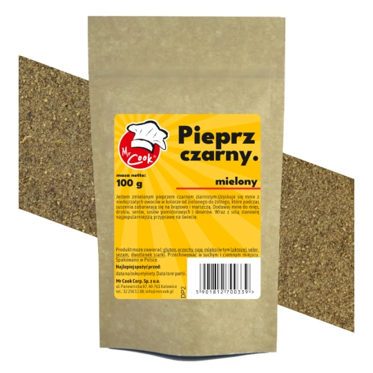 Pieprz Czarny Mielony Premium - Premium Line