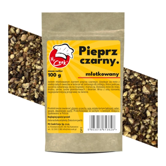 Pieprz Czarny Młotkowany - Premium Line