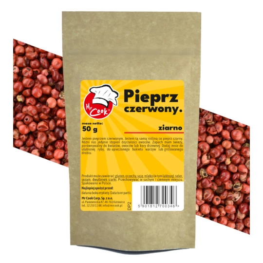 Pieprz Czerwony Ziarno - Premium Line