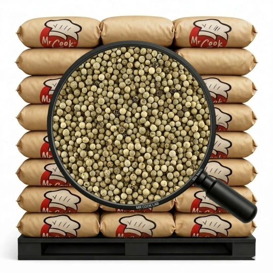 Pieprz Biały Ziarno - Luz