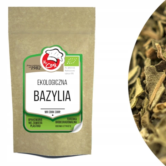 Ekologiczna Bazylia Suszona