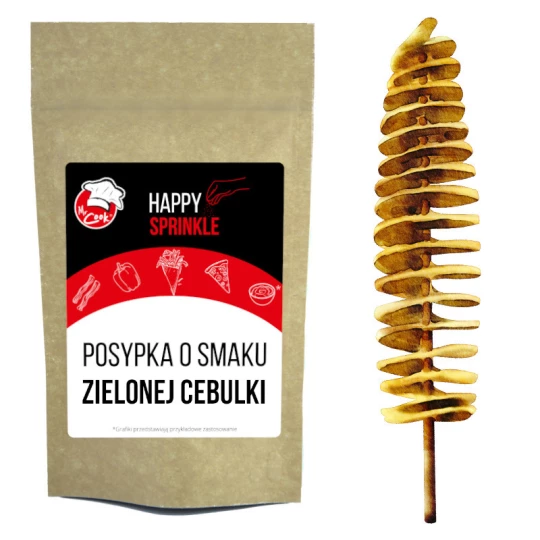 Posypka o Smaku Zielonej Cebulki do Chipsów - Premium Line