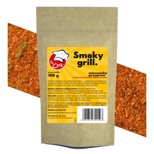 Smoky Grill bez Dodatku Glutaminianu Sodu - Premium Line 1 kg