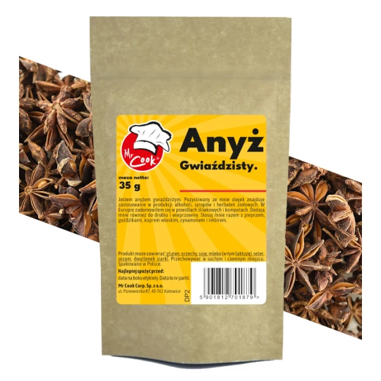 Anyż Gwiaździsty Cały - Premium Line 1 kg