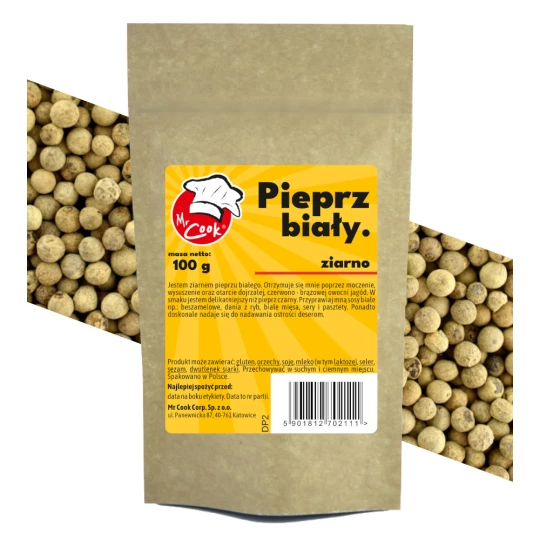 Pieprz Biały Ziarno - Premium Line