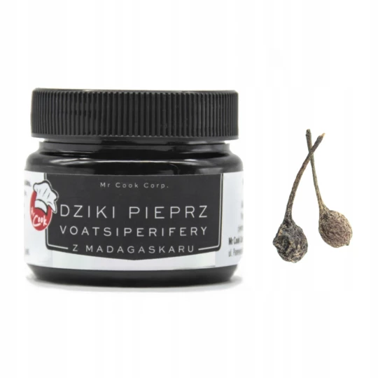 Pieprz Czarny Dziki Voatsiperifery z Madagaskaru (Borbonese) - Premium Line