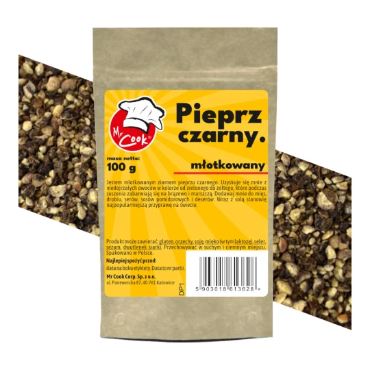 Pieprz Czarny Młotkowany - Premium Line