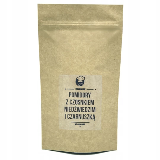 Pomidory z Czosnkiem Niedźwiedzim i Czarnuszką - Premium Line 200 g
