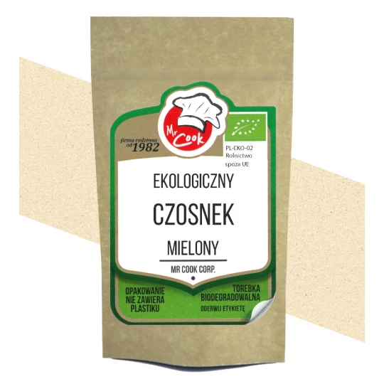 Ekologiczny Czosnek Mielony
