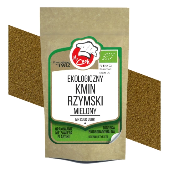 Ekologiczny Kmin Rzymski (Kumin) Mielony 200 g