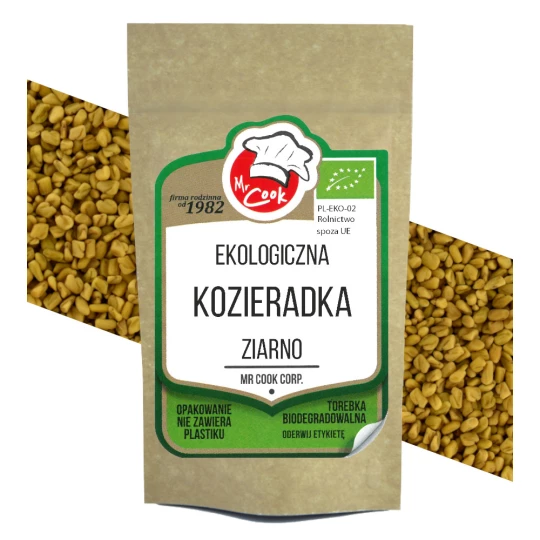 Ekologiczna Kozieradka Ziarno