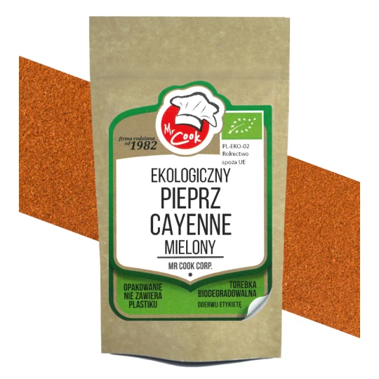 Ekologiczny Pieprz Cayenne