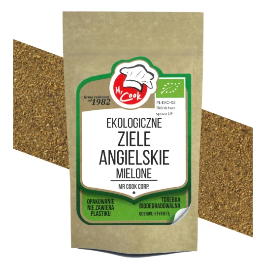 Ekologiczne Ziele Angielskie Mielone 25 kg
