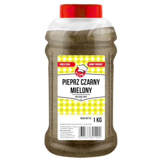 Pieprz Czarny Mielony - HoReCa Niska Cena