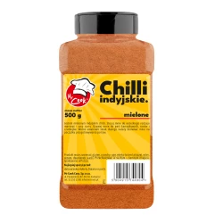 Chilli Indyjskie Mielone - Premium Line 500g Słoik PET