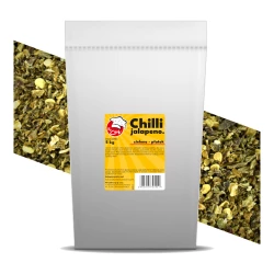 Chilli Jalapeno Zielone Płatek - Premium Line 5kg Worek papierowy