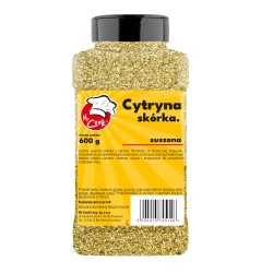 Cytryna Skórka Suszona - Premium Line 600g Słoik PET