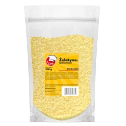 Żelatyna Spożywcza 270 Bloom - Premium Line 500g Doypack