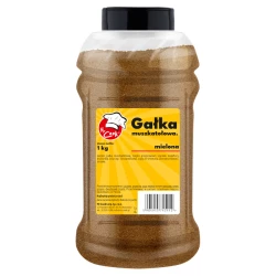 Gałka Muszkatołowa Mielona - Premium Line 1kg Słoik PET