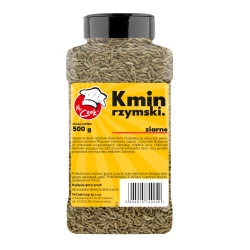 Kmin Rzymski (Kumin) Ziarno - Premium Line 500g Słoik PET