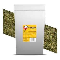 Kolendra Liście Suszone - Premium Line 1kg Worek papierowy