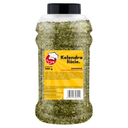 Kolendra Liście Suszone - Premium Line 200g Słoik PET