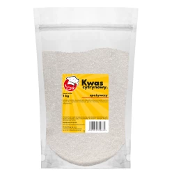 Kwasek Cytrynowy (Kwas cytrynowy) - Premium Line 1kg Doypack