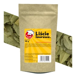 Liście Laurowe Suszone - Premium Line 30g Doypack