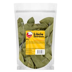 Liście Laurowe Suszone - Premium Line 50g Doypack