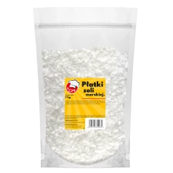 Płatki Soli Morskiej (Piramidki) - Premium Line 1kg Doypack