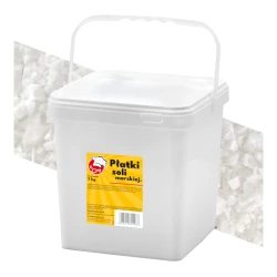 Płatki Soli Morskiej (Piramidki) - Premium Line 3kg Wiaderko kwadratowe