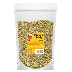 Pieprz Biały Ziarno - Premium Line 1kg Doypack