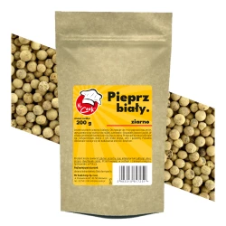 Pieprz Biały Ziarno - Premium Line 200g Doypack