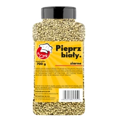 Pieprz Biały Ziarno - Premium Line 700g Słoik PET