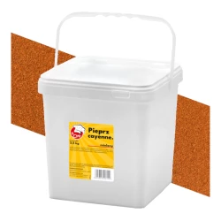 Pieprz Cayenne - Premium Line 2.5kg Wiaderko kwadratowe