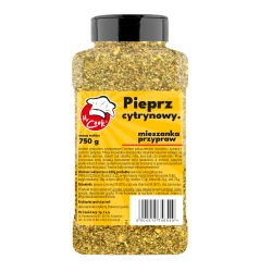 Pieprz Cytrynowy - Premium Line 750g Słoik PET