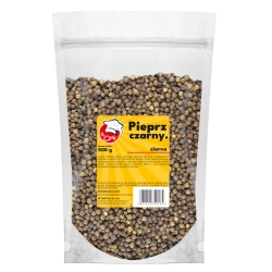 Pieprz Czarny Ziarno Oczyszczony 550g/l - Premium Line 500g Doypack