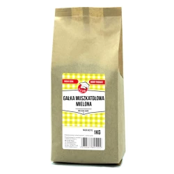 Gałka Muszkatołowa Mielona - HoReCa Niska Cena 1kg Torebka PAP/OPP