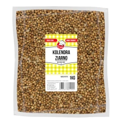 Kolendra Ziarno - HoReCa Niska Cena 1kg Worek foliowy