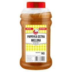 Papryka Ostra Mielona - HoReCa Niska Cena 1kg Słoik PET