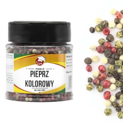 Pieprz Kolorowy Ziarno - Premium Line 100g Słoik PET