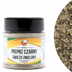 Pieprz Czarny Mielony Premium - Premium Line 100g Słoik PET