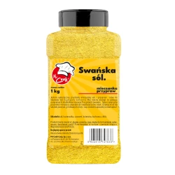 Swańska Sól  Dodatku Glutaminianu Sodu - Premium Line 1kg Słoik PET