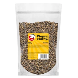 Pieprz Czarny Ziarno Oczyszczony 550g/l - Premium Line 500g Doypack