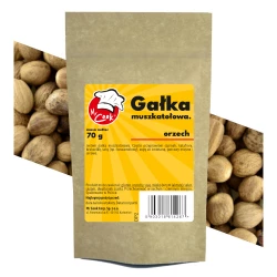 Gałka Muszkatołowa Orzech - Premium Line 70g Doypack