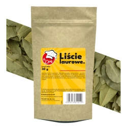 Liście Laurowe Suszone - Premium Line 30g Doypack